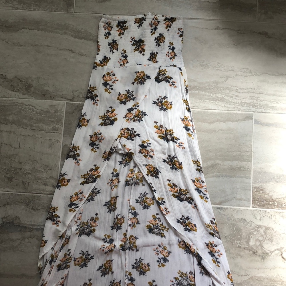 Floral print maxi